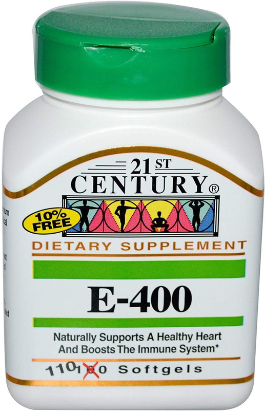 21St Century E-400 Dietary Supplement, 6 Pieces