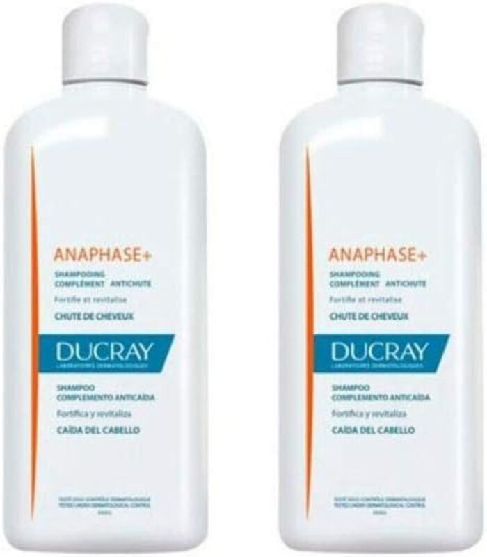 

Ducray Anaphase+ Stimulating Shampoo for All Hair Types, 2 x 400ml