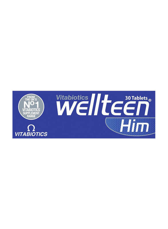 Vitabiotics Wellteen Him, 30 Tablets