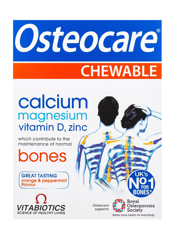 

Vitabiotics Osteocare Chewable, 30 Tablets