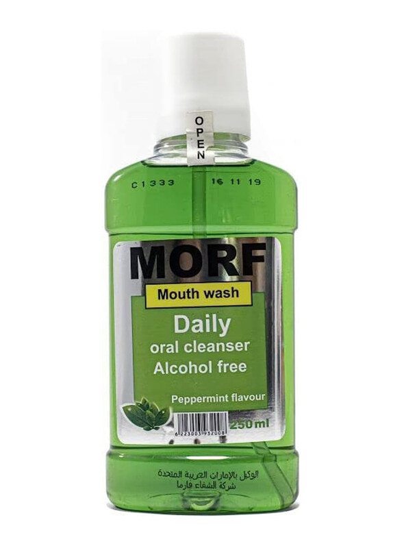 

Morf Daily Peppermint Flavour Mouth Wash, 250ml
