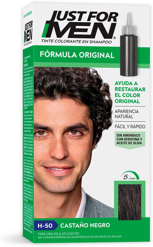 

Just For Men Formula Original Shampoo-In Hair Colour, 65ml, H-50 Darkest Brown