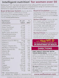 Vitabiotics 50+ Wellwoman, 30 Tablets