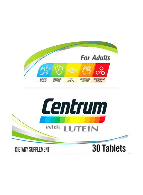 

Centrum with Lutein, A to Zinc Dietary Supplements, 30 Tablets