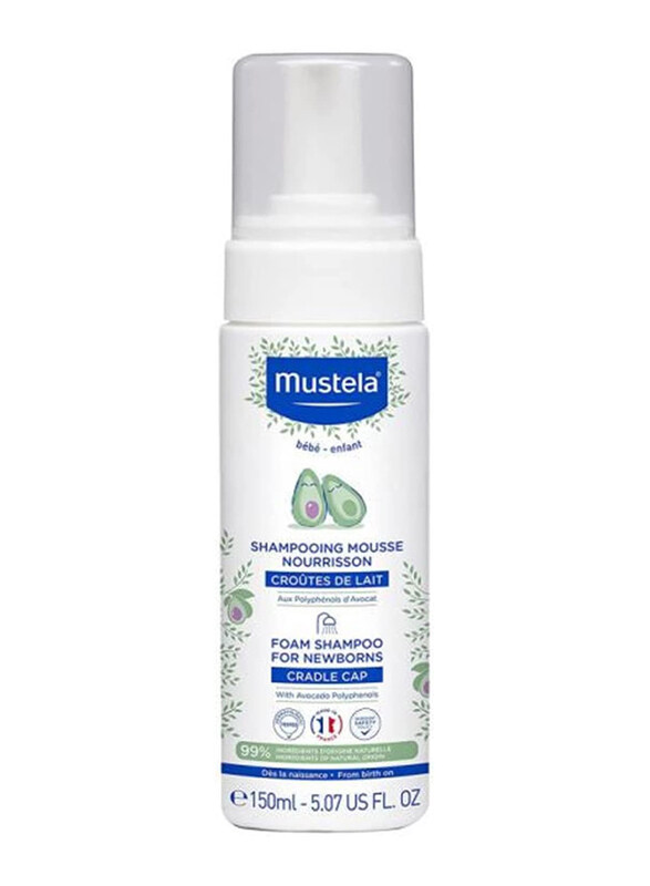 

Mustela 150ml Foam Shampoo for Babies, Multicolour