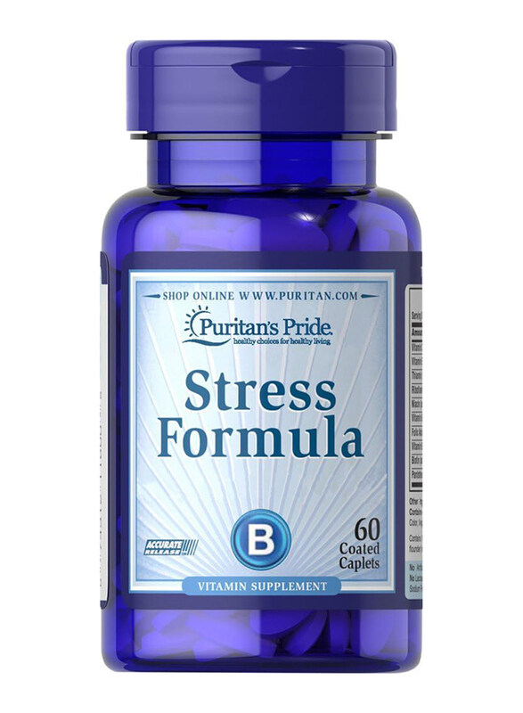 

Puritan's Pride Stress Formula, 60 Caplets