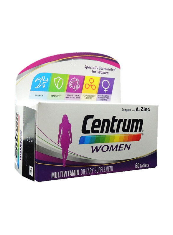 

Centrum Pfizer Multivitamin Tablets for Women, 60 Tablets
