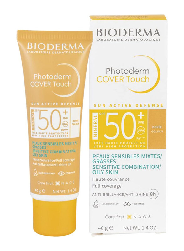 

Bioderma Photoderm Cover Touch Spf 50+ High Coverage Mineral Sunscreen, 40gm