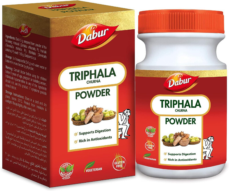 

Dabur Triphala Churna Powder Natural Constipation Relief, 120gm