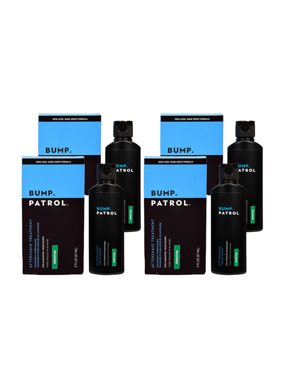 

Bump Patrol Sensitive After Shave Treatment, 2oz, 4 Piece
