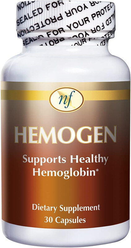 

Natural Fervor Supports Healthy Hemoglobin Supplement, 30 Capsules