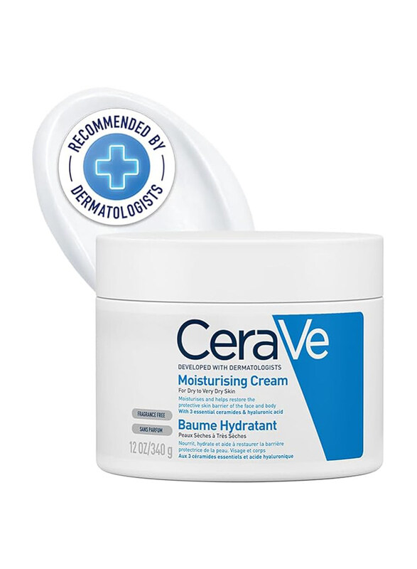 

Cerave Moisturizing Cream 48H Body and Face Moisturizer, 340gm