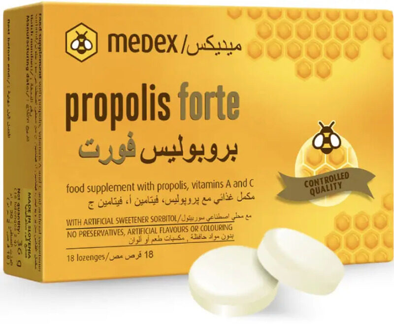 

Medex Propolis Forte, 18 Lozenges