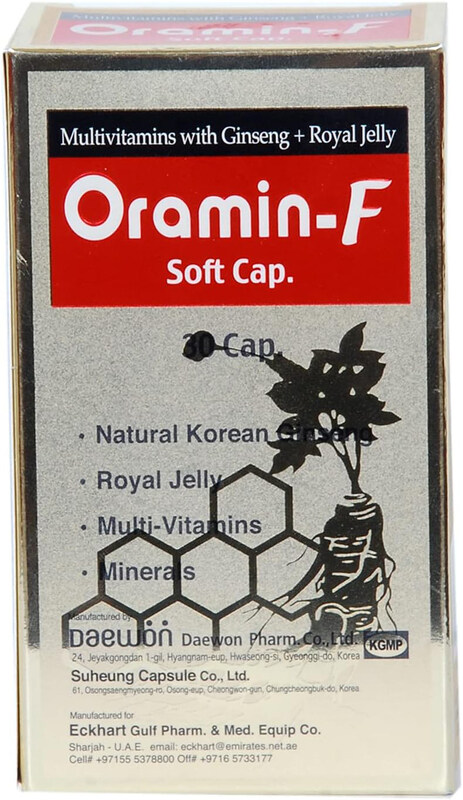 

Oramin-F Soft Cap, 30 Capsules