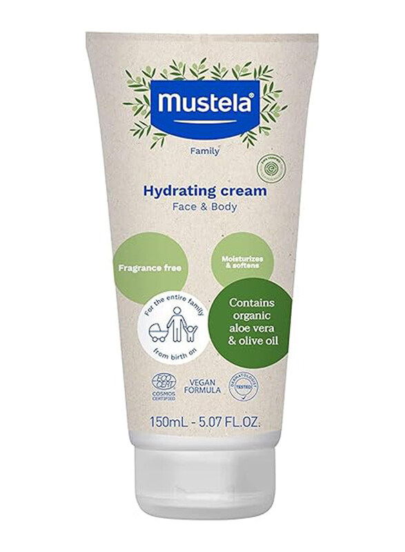 

Mustela Certified Organic Hydrating Cream, 150ml