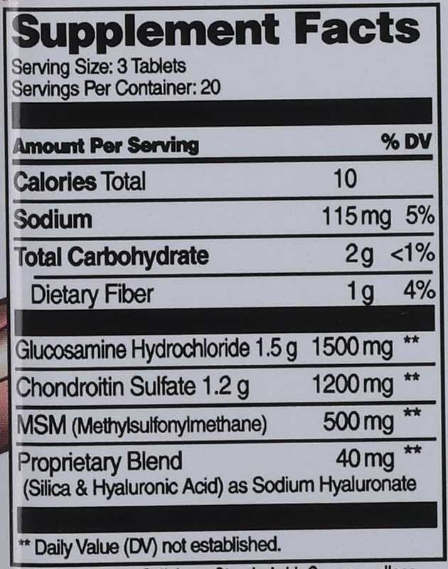 21St Century 21St Century, Glucosamine 250 Mg, Chondroitin 200 Original Formula, 60 Capsules