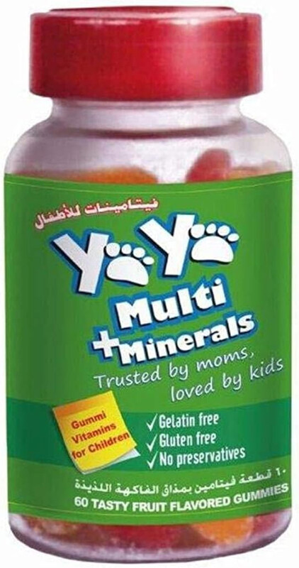 

Yaya Multi + Minerals, 60 Gummies