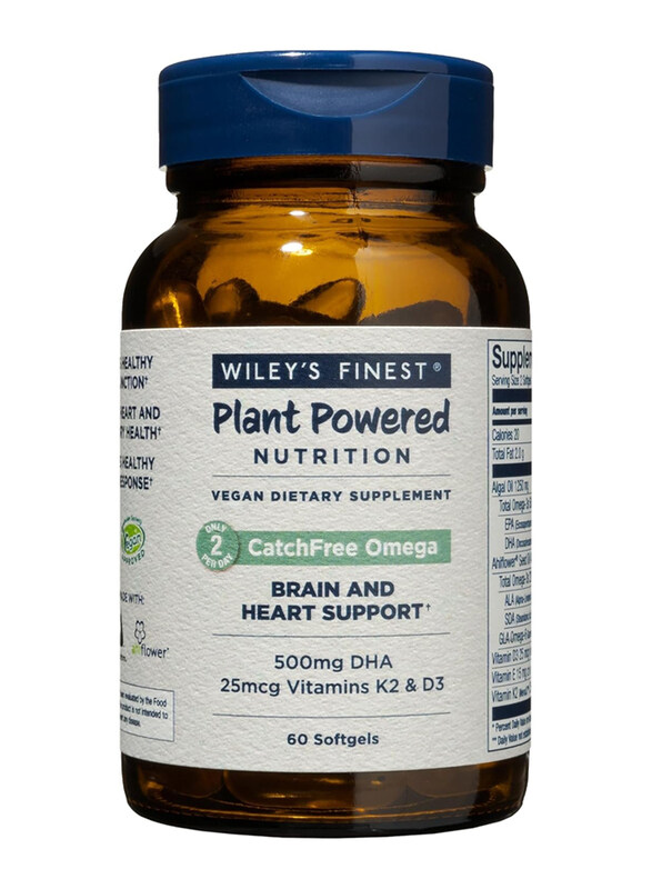 

Wiley's Finest Catchfree Omega 3, 500mg, 60 Softgels