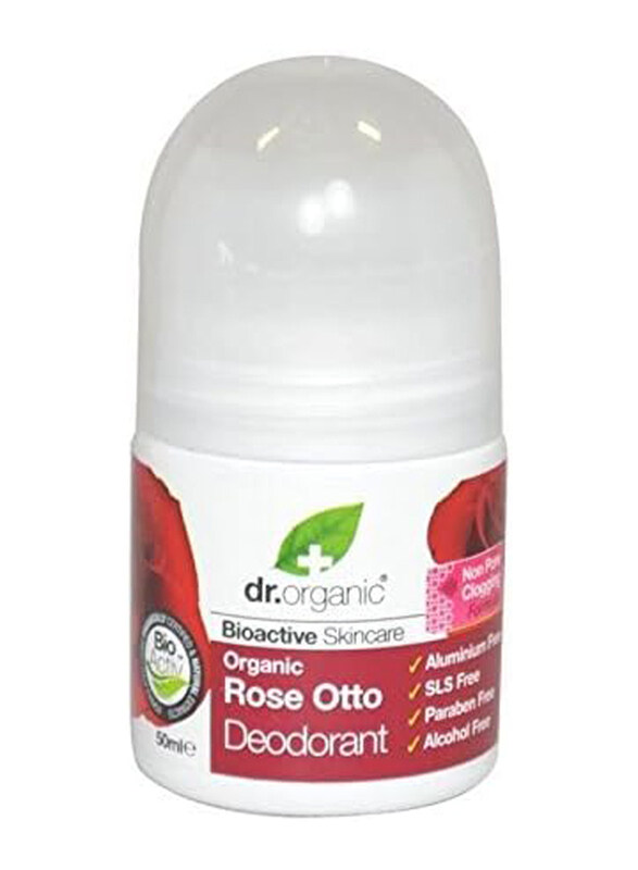 

Dr. Organic Rose Otto Deodorant, 50ml