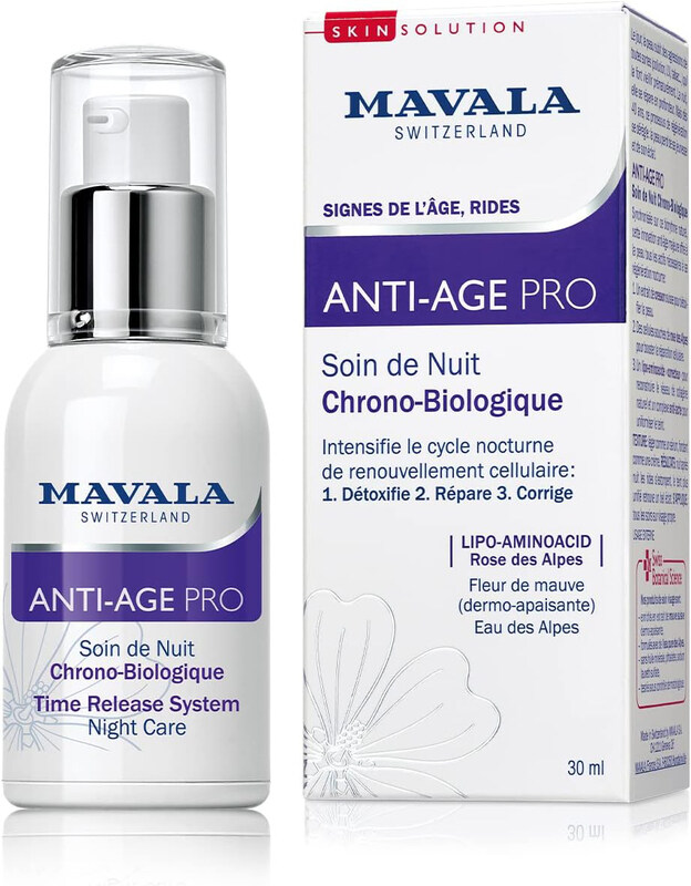 

Mavala Swiss Skin Solution Anti Age Pro Time Release System Night Care Cream, 30ml