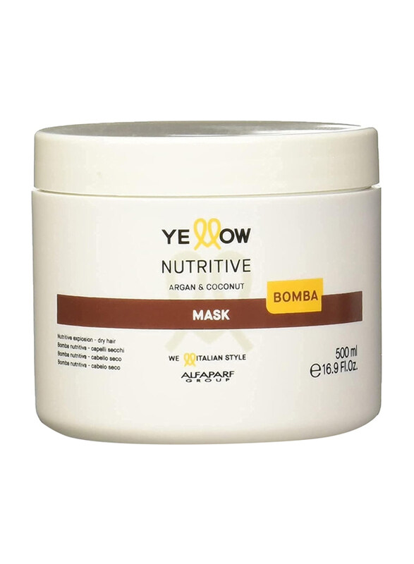 

Alfaparf Milano Yellow Nutritive Bomba Mask for Dry Hair, 500ml