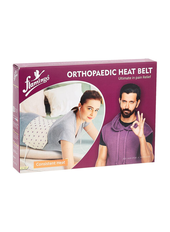 

Flamingo Orthopaedic Heat Belt, Regular, White