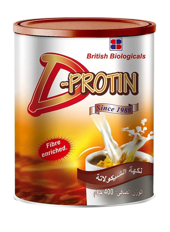 

British Biologicals D-Protin Chocolate Flavour Healthy and Tasty Supplement, 400gm