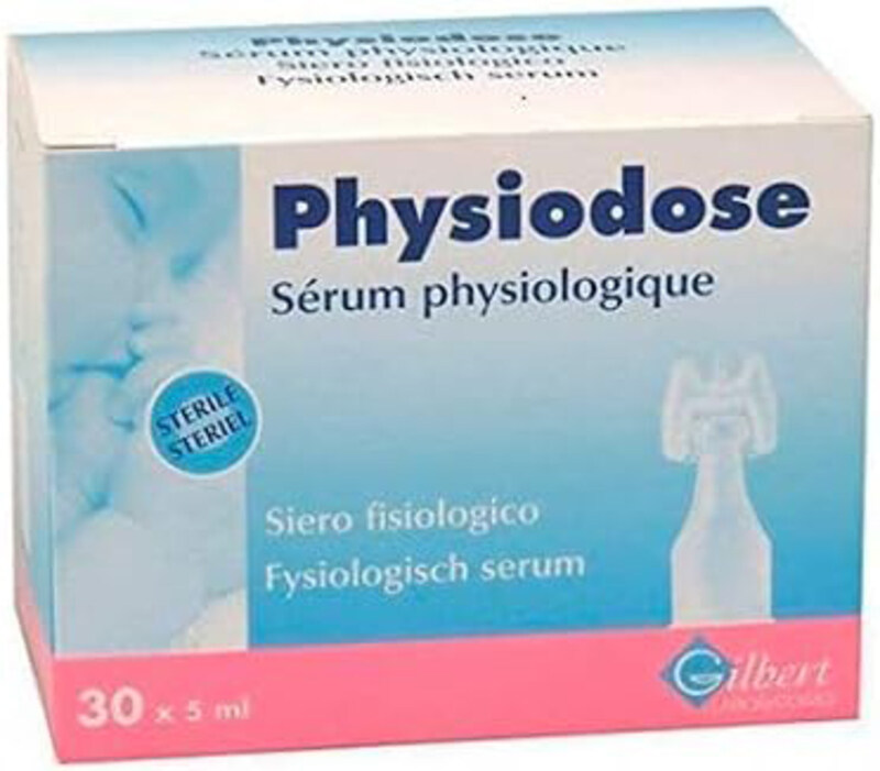 

Gilbert Physiodose Saline Solution, 12 x 5ml