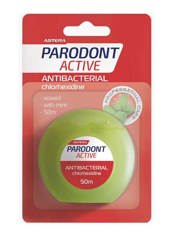 

Astera Parodont Antibacterial Floss, 50 Meter