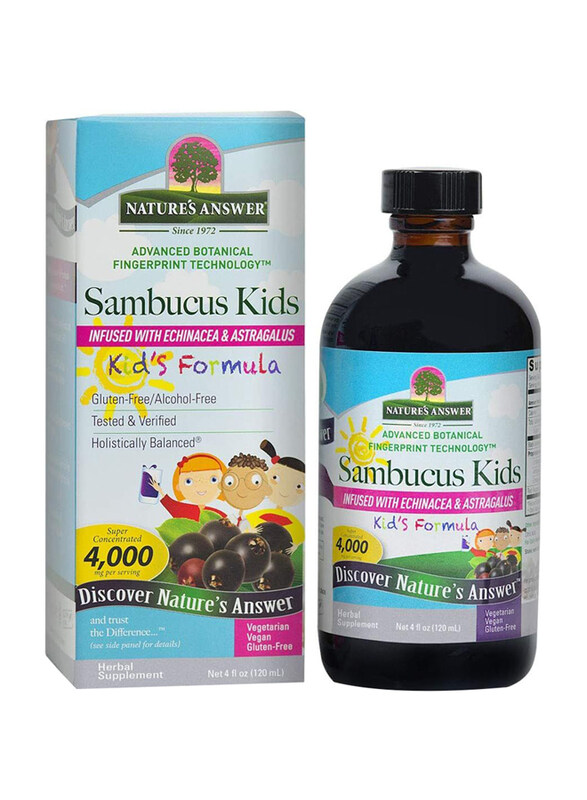 

Nature's Answer Sambucus Kids Syrup, 120ml
