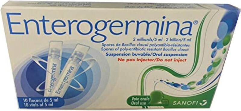 

Sanofi Enterogermina 2 Billion Suspension Vials, 10 x 10ml