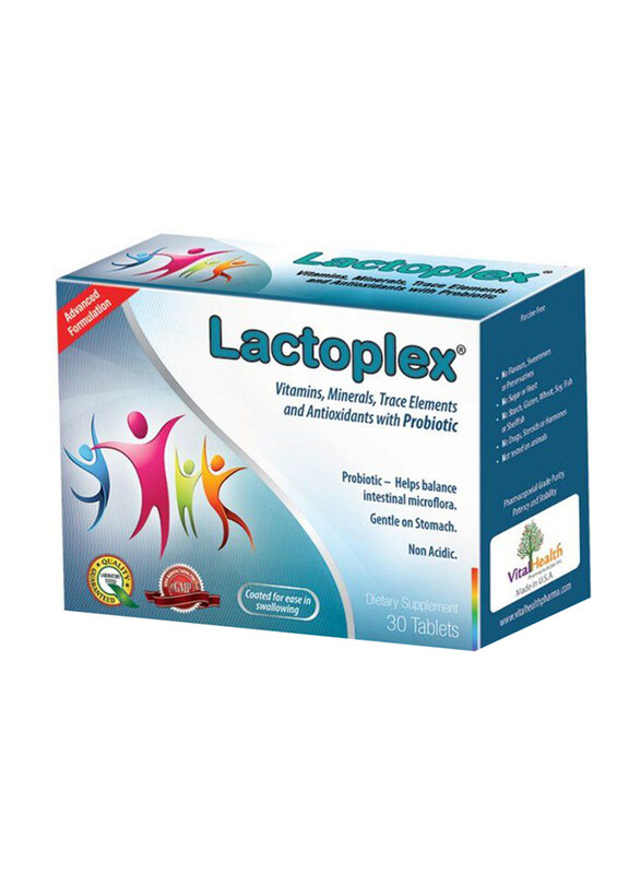 

Vital Health Lactoplex Tablets, 30 Tablets