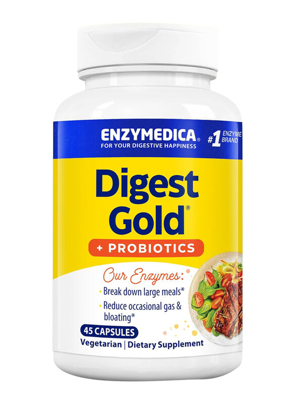 

Enzymedica Digest Gold + Probiotics, 45 Capsules