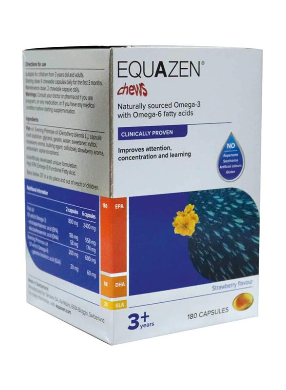 

Equazen Omega 6 Fatty Acids, 180 Capsules