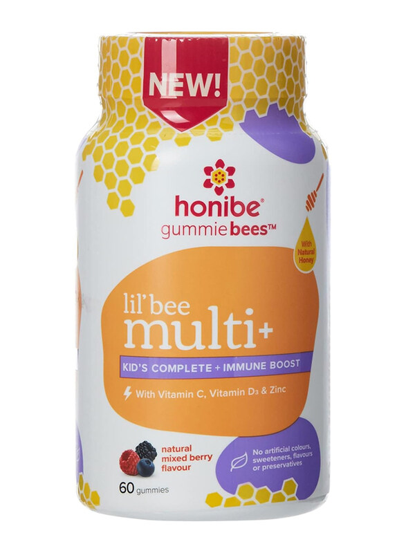 

Honibe Kids Complete + Immune Boost Supplement, 60 Gummies