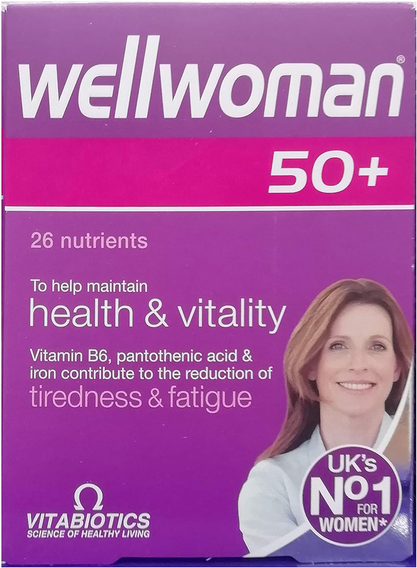 Vitabiotics 50+, 30 Tablets