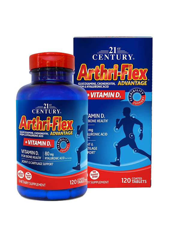 21St Century Arthri-Flex Advantage Plus Vitamin D3, 120 Tablets