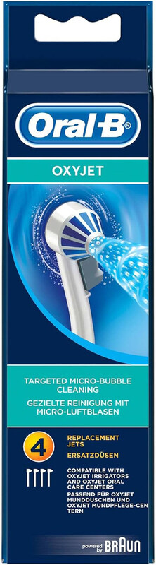 

Oral B OxyJet Nozzle Replacement Head, 4 Pieces