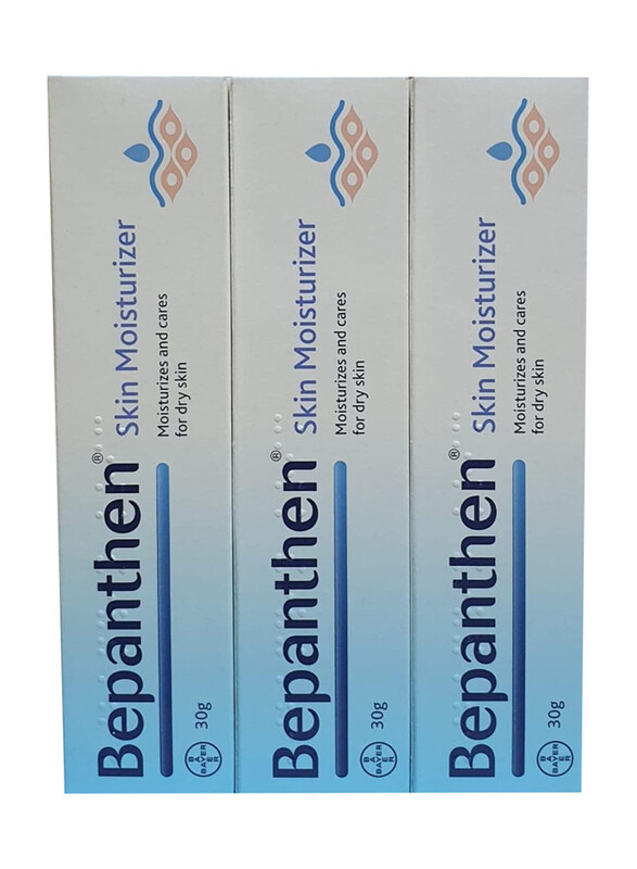 

Bepanthen Skin Moisturizer Cream, 3 x 30gm