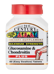 21St Century Glucosamine & Chondroitin Plus Tablets, 60 Tablets