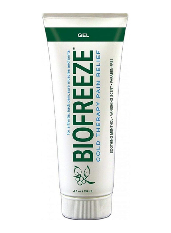 

Biofreeze Pain Relieving Gel with Soothing Natural Menthol, 118gm