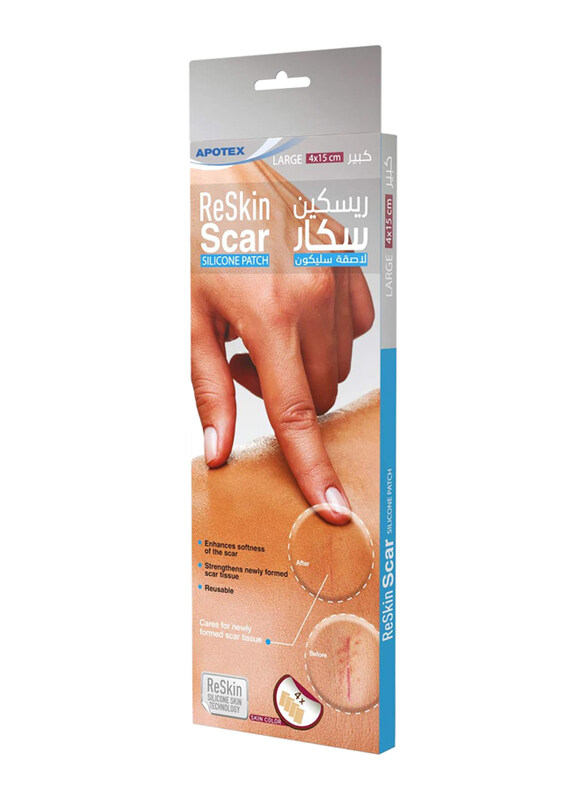 

Reskin Scar Silicone Patch, 4 x 15cm, 4 Pieces