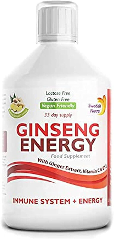 

Swedish Nutra Ginseng Energy Food Supplement, 500ml