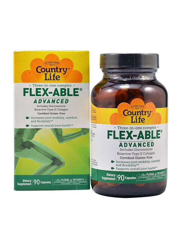 

Country Life Vitamins Flex-Able Advanced Capsule, 90 Capsules