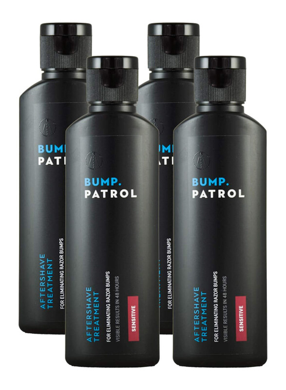 

Bump Patrol Sensitive Strength Gentle After Shave Solution Eliminates Razor Bumps and Ingrown Hairs, 2oz, 4 Piece