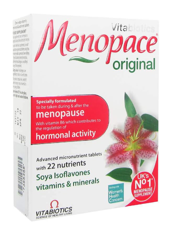 Vitabiotics Original Menopause, 30 Tablets