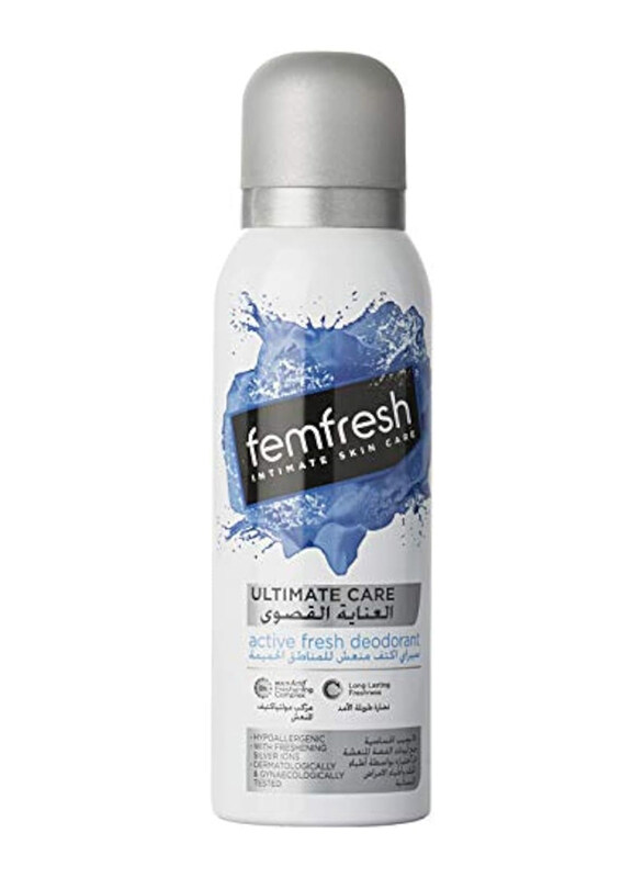 

Femfresh Active Fresh Ultimate Care Deodorant for Intimate Skin, 125ml