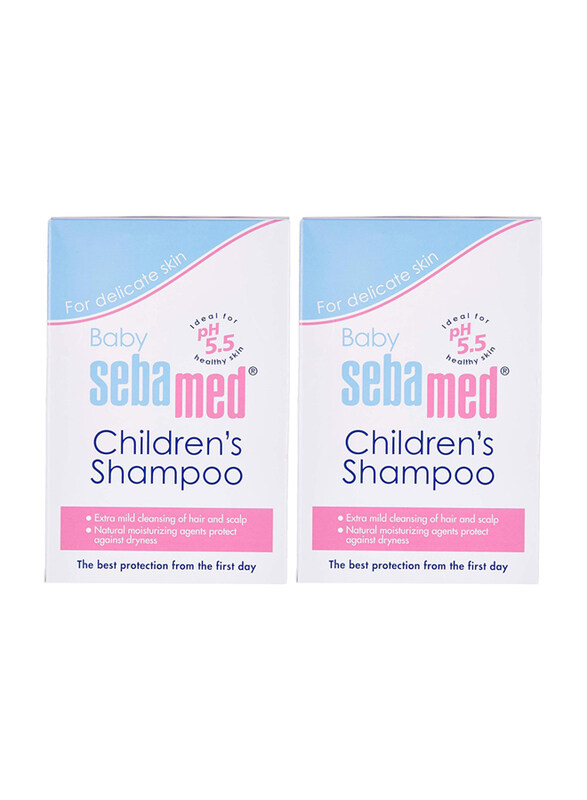 

Sebamed 2 Pieces Baby Shampoo, White