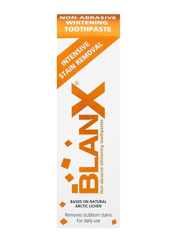 

Blanx Intensive Stain Removal Toothpaste, One Size