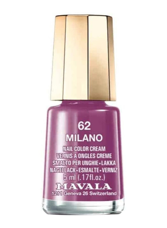 

Mavala Nail Polish, 5ml, 62 Milano, Purple